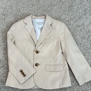 Janie and Jack Tan Kids Blazer